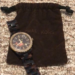 SOLD Michael Kors Tortoise watch
